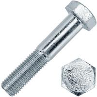 Болт шестигранный М3х30 мм DIN 931 класс прочности 8.8 оцинкованная сталь